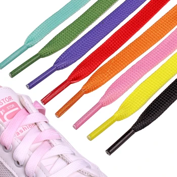 Модные эластичные шнурки для обуви, легкая цветная градиентная веревка для обуви, уличные повседневные шнурки для кроссовок Cordones Anchos