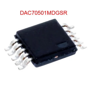 DAC70501MDGSR DAC70501 True 14-разрядный, 1-канальный, SPI/I2C, ЦАП с выходным напряжением в корпусе WSON с