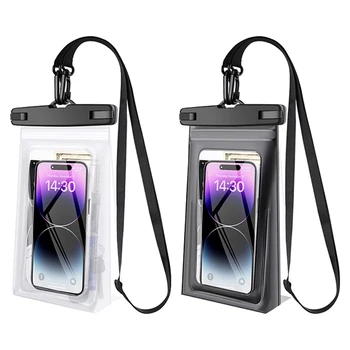 Водонепроницаемая сумка для телефона HAISSKY Upgrade для iPhone 14 13 12 11 Pro Max XR 7 8 Plus, универсальная летняя водонепроницаемая сумка для плавания