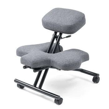 Стул для коленопреклонения - эргономичный компьютерный стол для домашнего офиса, табурет для активного сидения, снимающий боль в спине, шее и улучшающий осанку